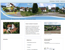 Tablet Screenshot of gruental-frutenhof.de